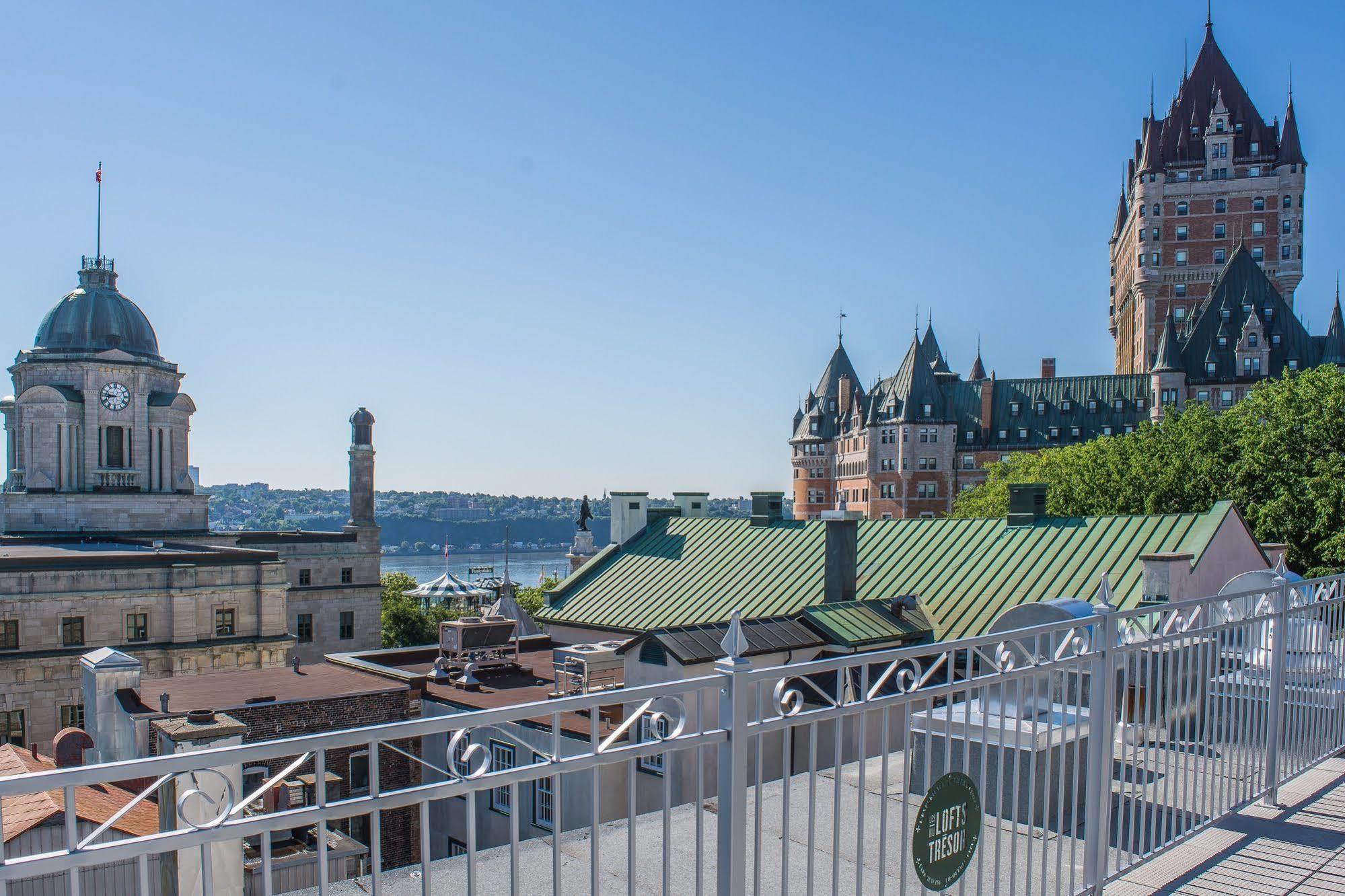 Les Lofts Du Tresor - Par Les Lofts Vieux-Quebec Apartment Exterior foto
