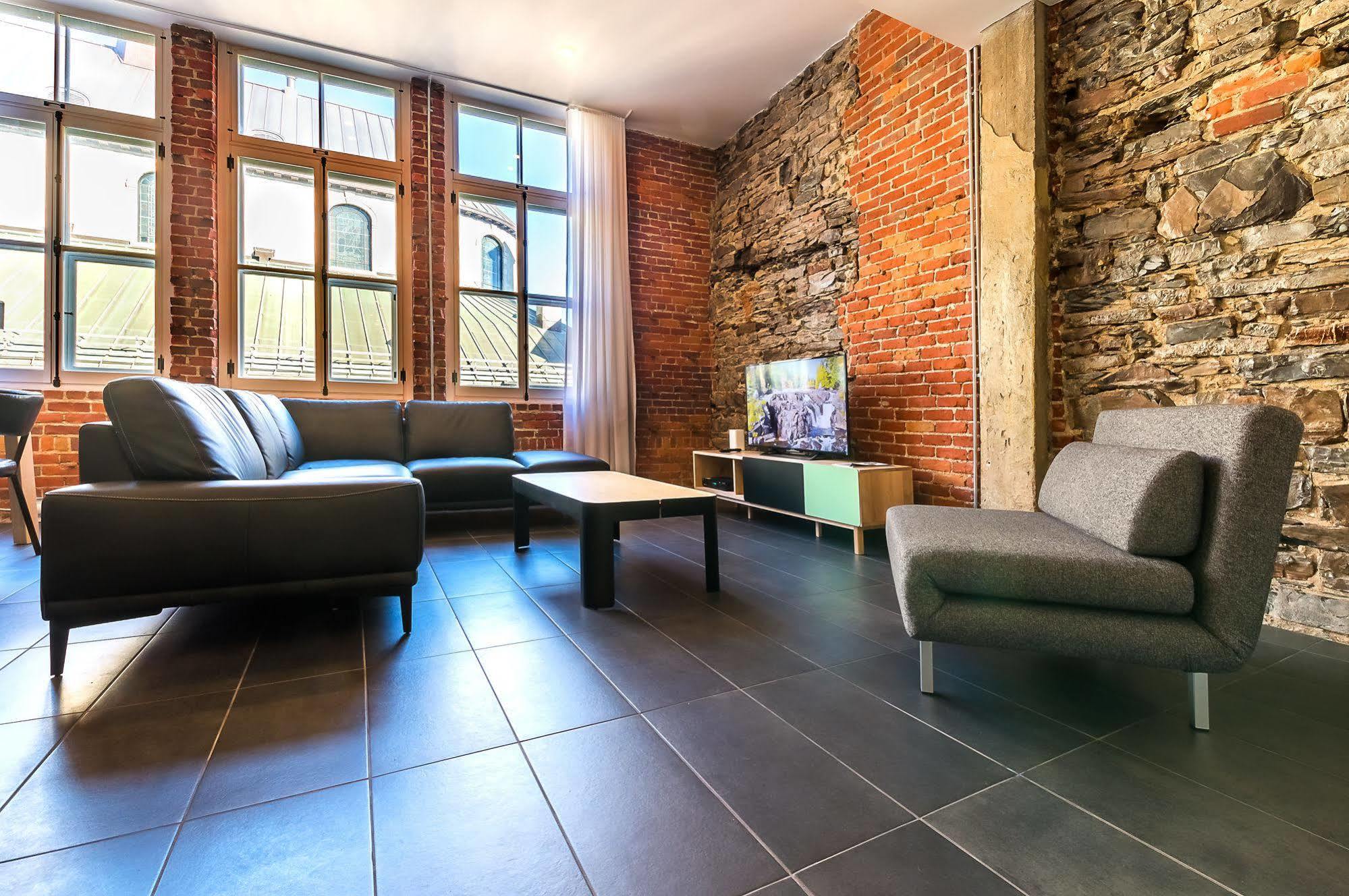 Les Lofts Du Tresor - Par Les Lofts Vieux-Quebec Apartment Exterior foto